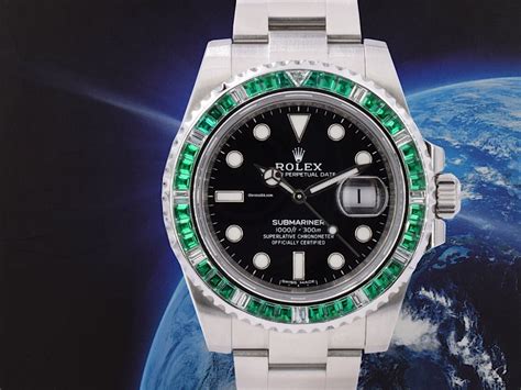 rolex submariner green bezel limited edition